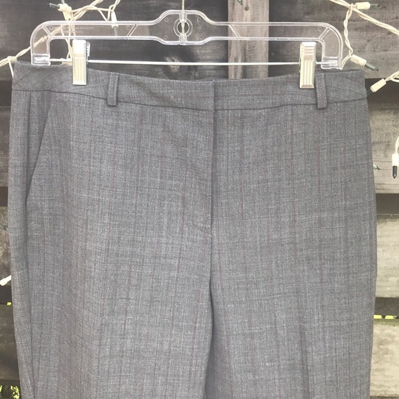 Talbots Pants - Talbots gray pinstripe pants size 14